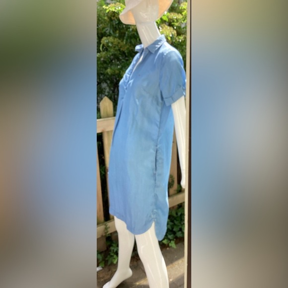 Tommy Hilfiger summer dress, 100% lyocell, chambray colour, size small - Picture 1 of 13